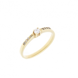 Zlatý prsten ZP0111
